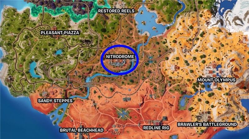 堡垒之夜第5章第3季最佳着陆点