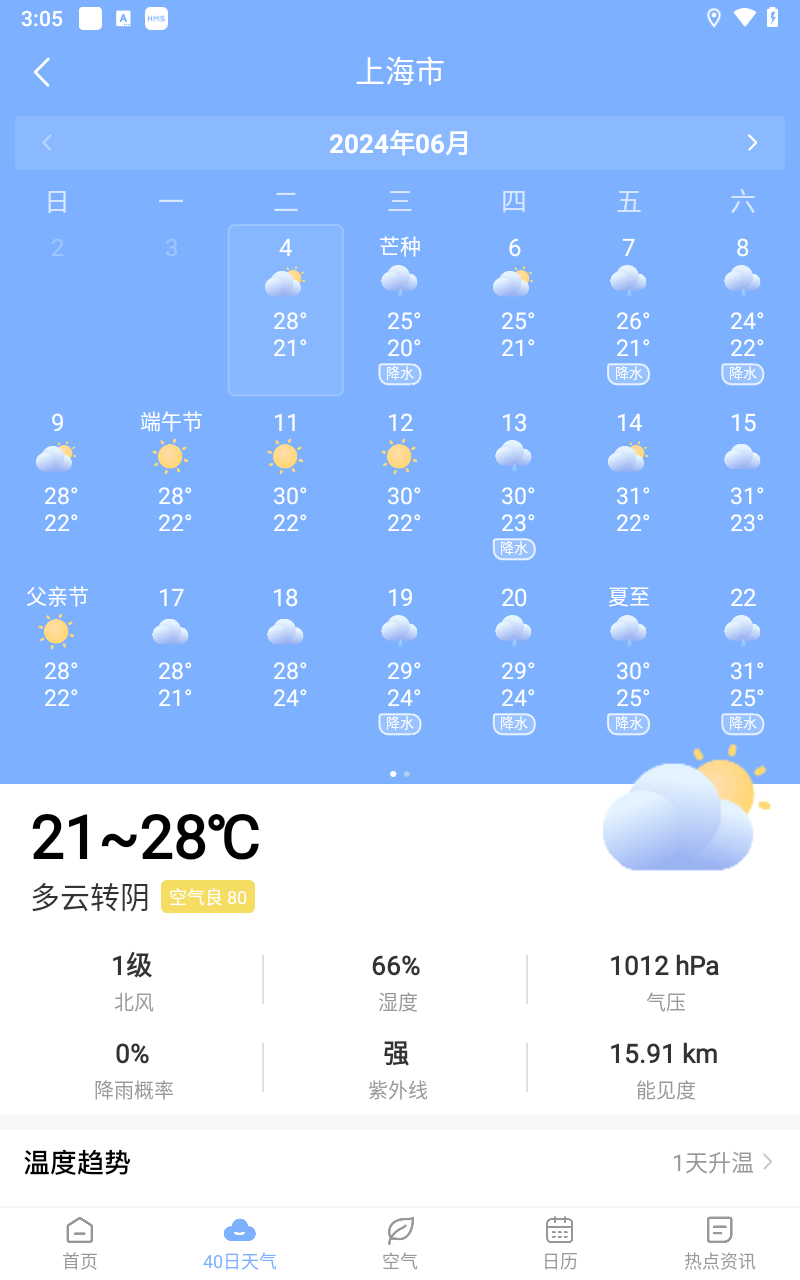 朗朗天气