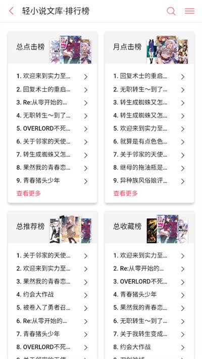 哔哩轻小说官网版3