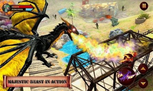 龙军战争(Flying Dragon Simulator)1